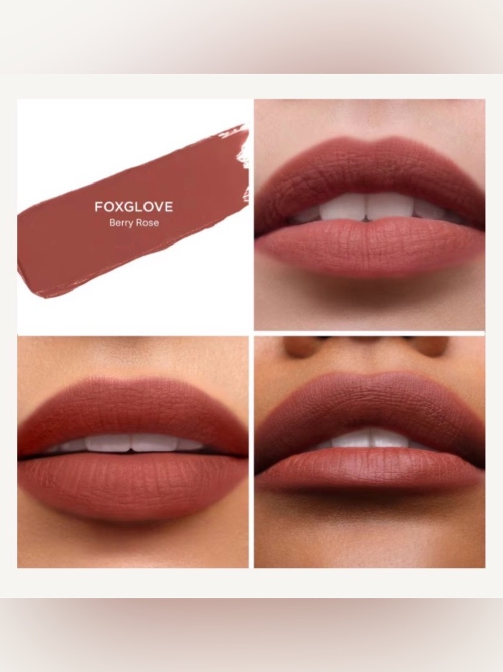 Hourglass Unlocked Soft Matte Lipstick Travel Size Foxglove